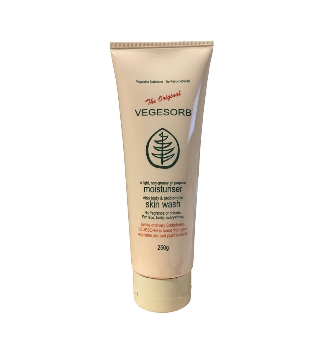 Vegesorb Natural Moisturiser 250g