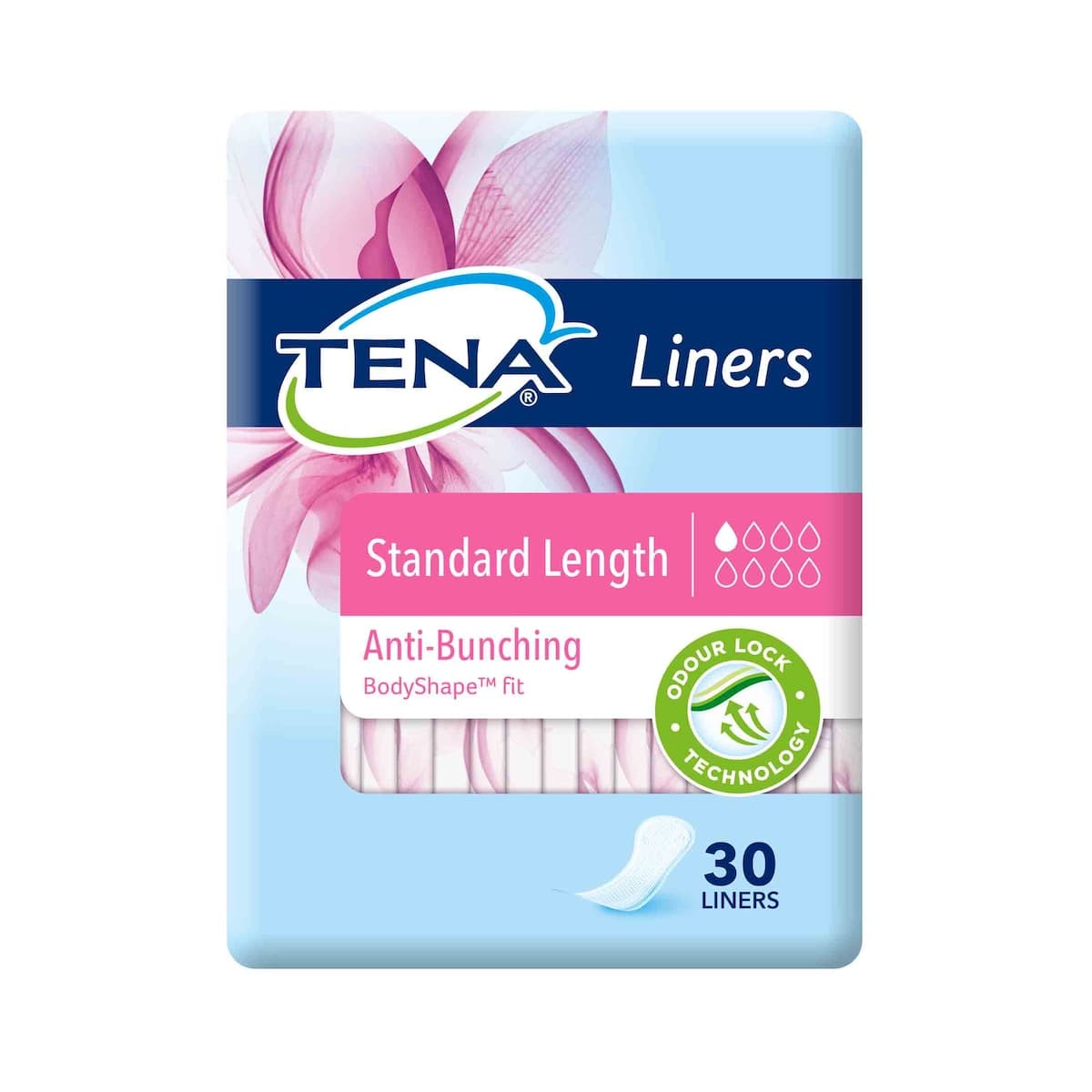 Tena Liners Daily 30 Pack