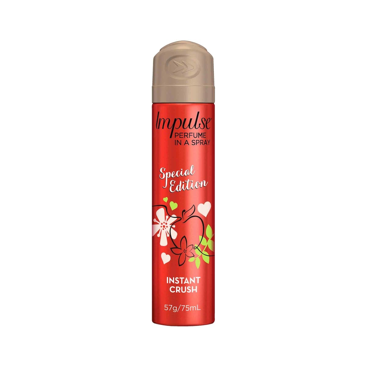 Impulse Deodorant Body Spray Instant Crush 75ml