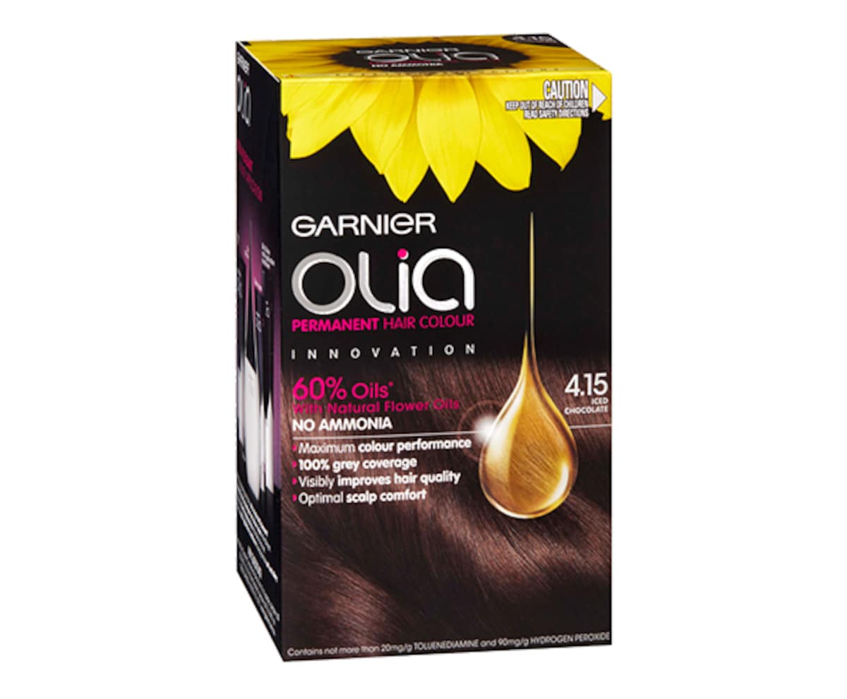 Garnier Olia Permanent Hair Colour Iced Chocolate 4.15