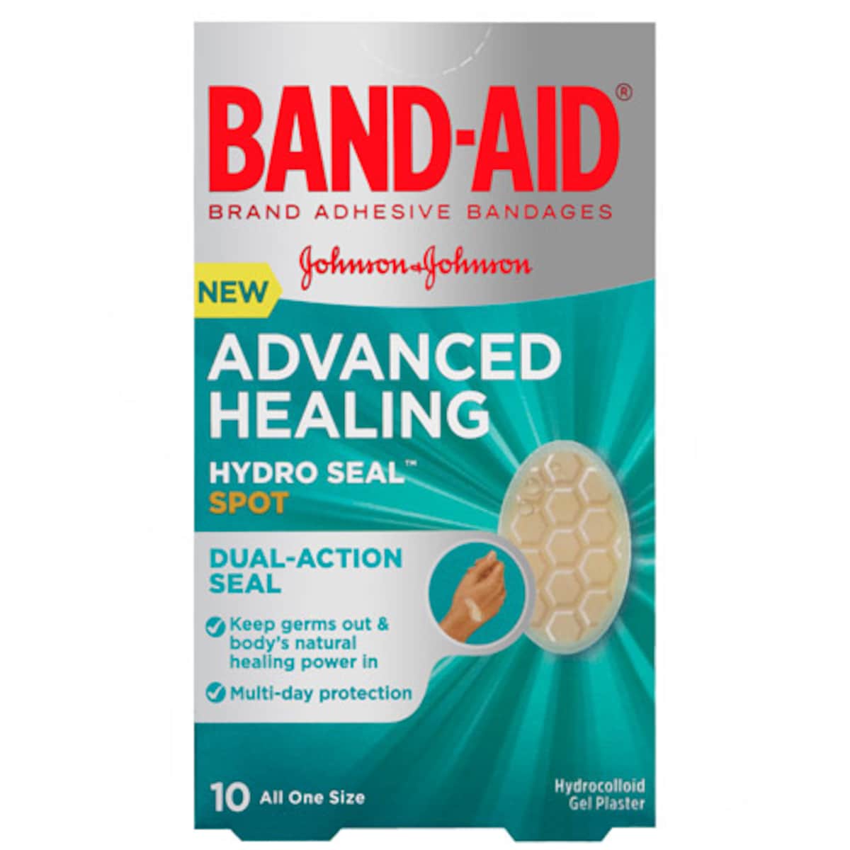 Band-Aid Advanced Healing Spot 10 Pack