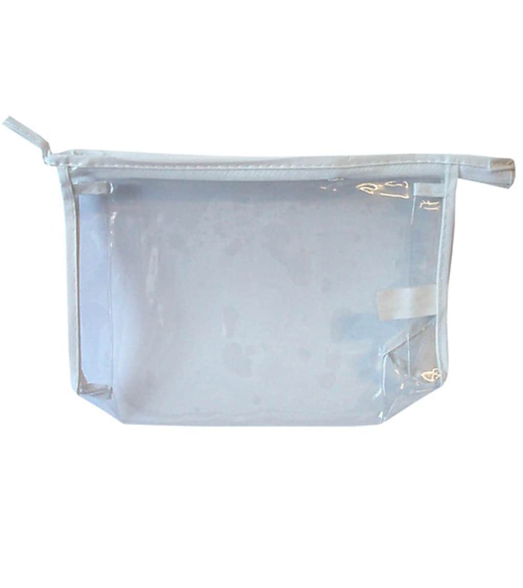 PVC Zip Purse Clear 20 x 12 x 4cm