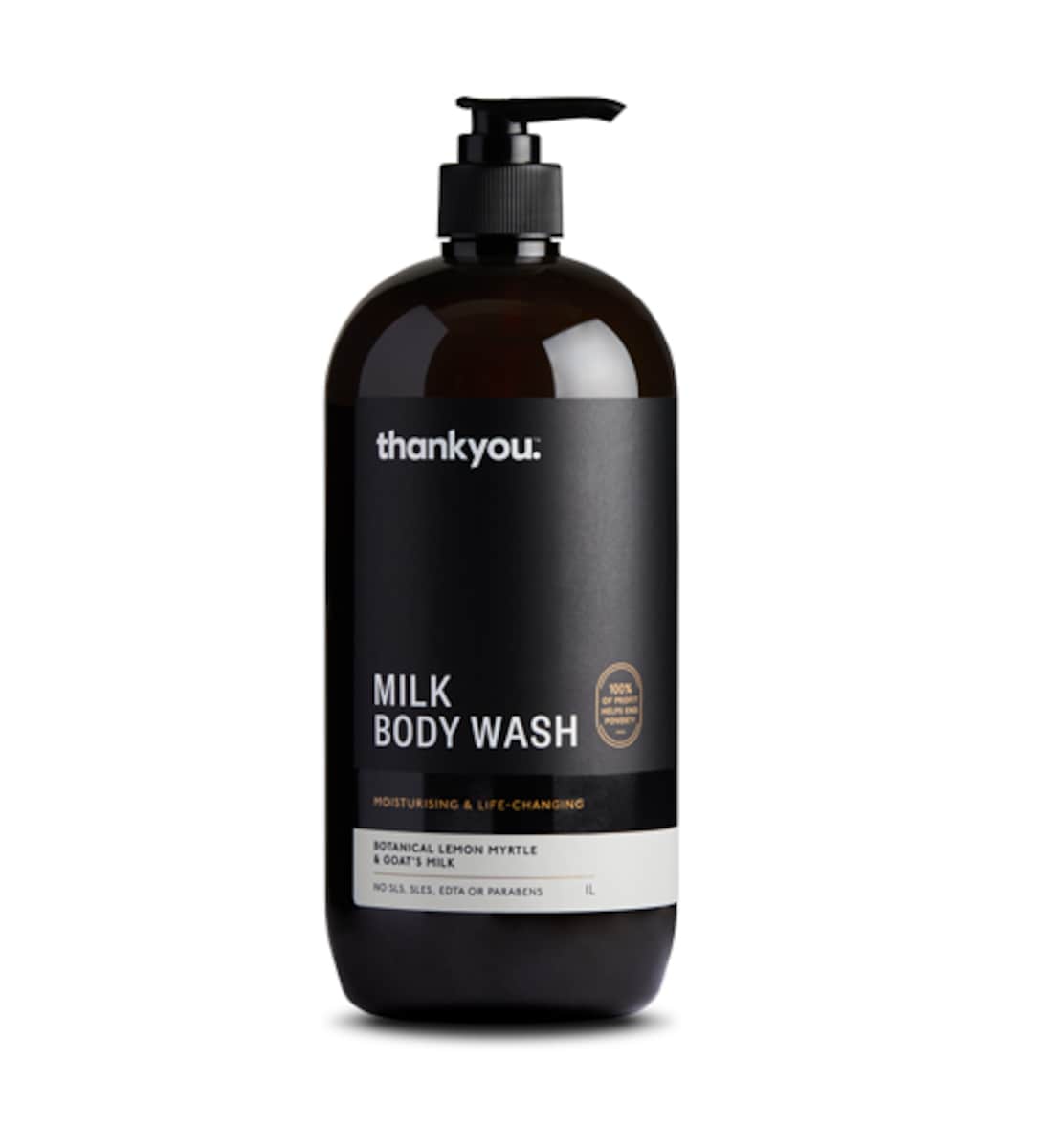 Thankyou Hand Wash Botanical Lemon Myrtle & Goat Milk 500ml