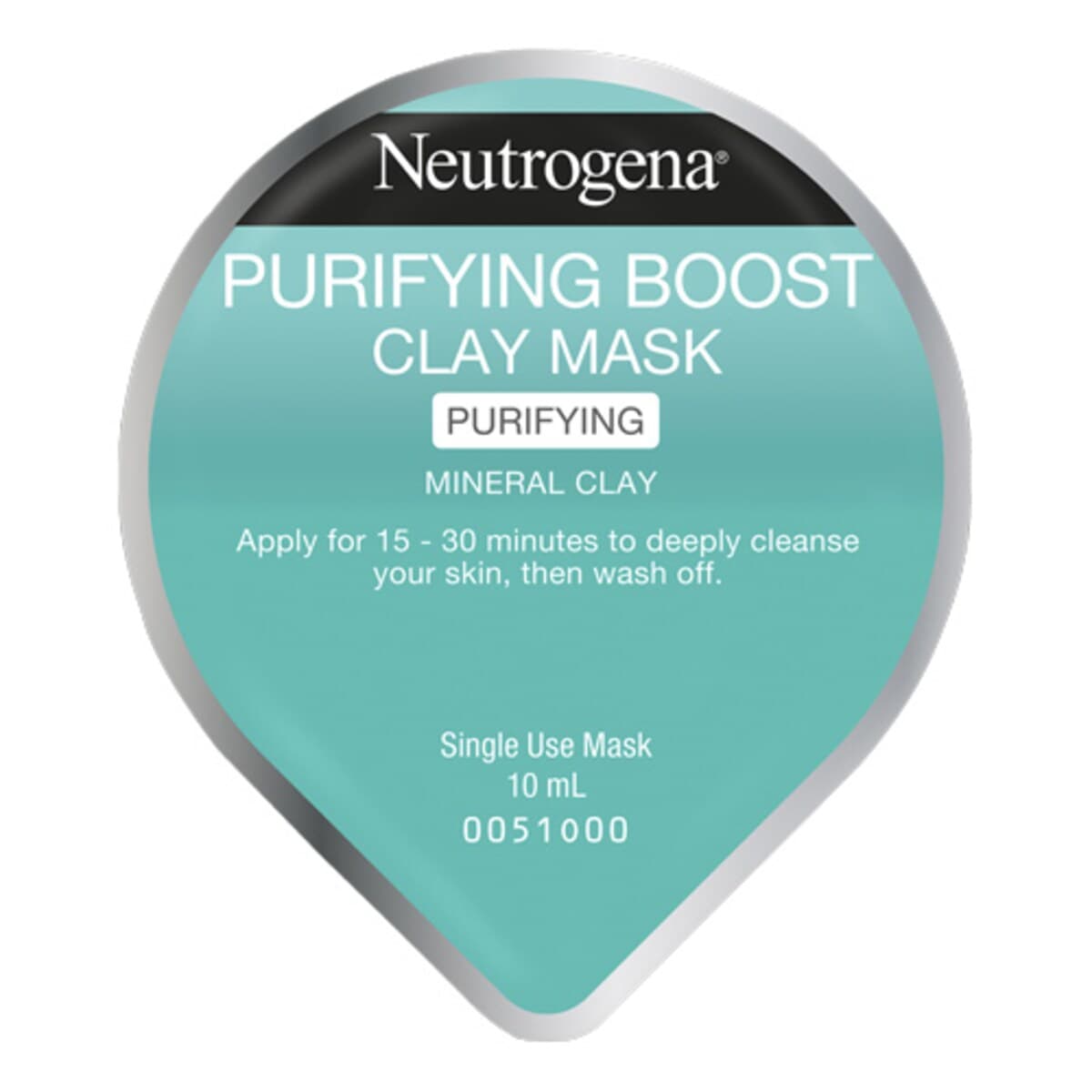 Neutrogena Deep Clean Purifying Clay Mask Pod 10ml