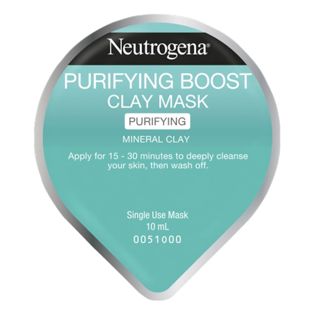 Neutrogena Deep Clean Purifying Clay Mask Pod 10ml