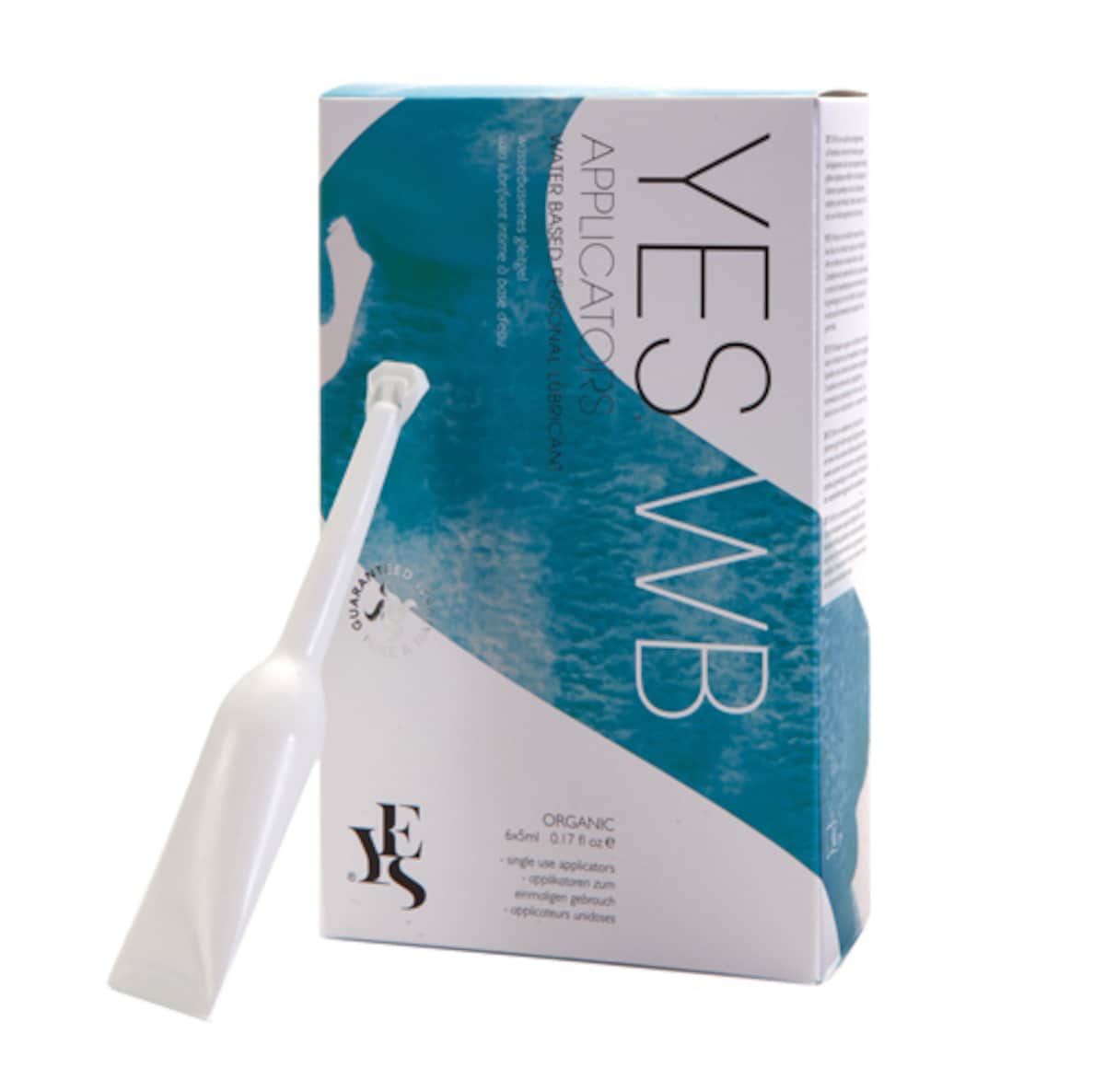 Yes Organic Lubricants Water Based Natural Lubricant 5ml x 6 Pack