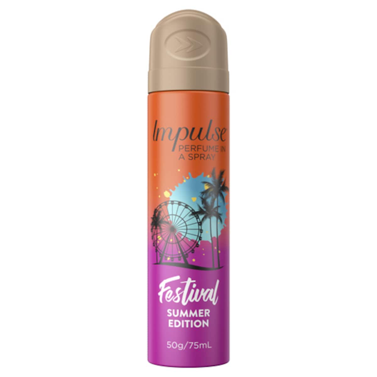 Impulse Deodorant Body Spray Festival 75ml