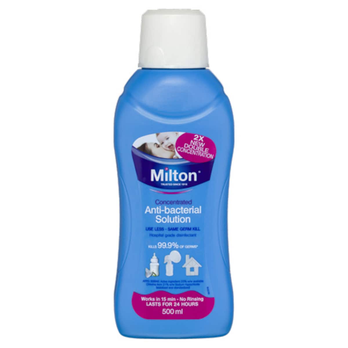 Milton Concentrated Antibacterial Solution 500ml