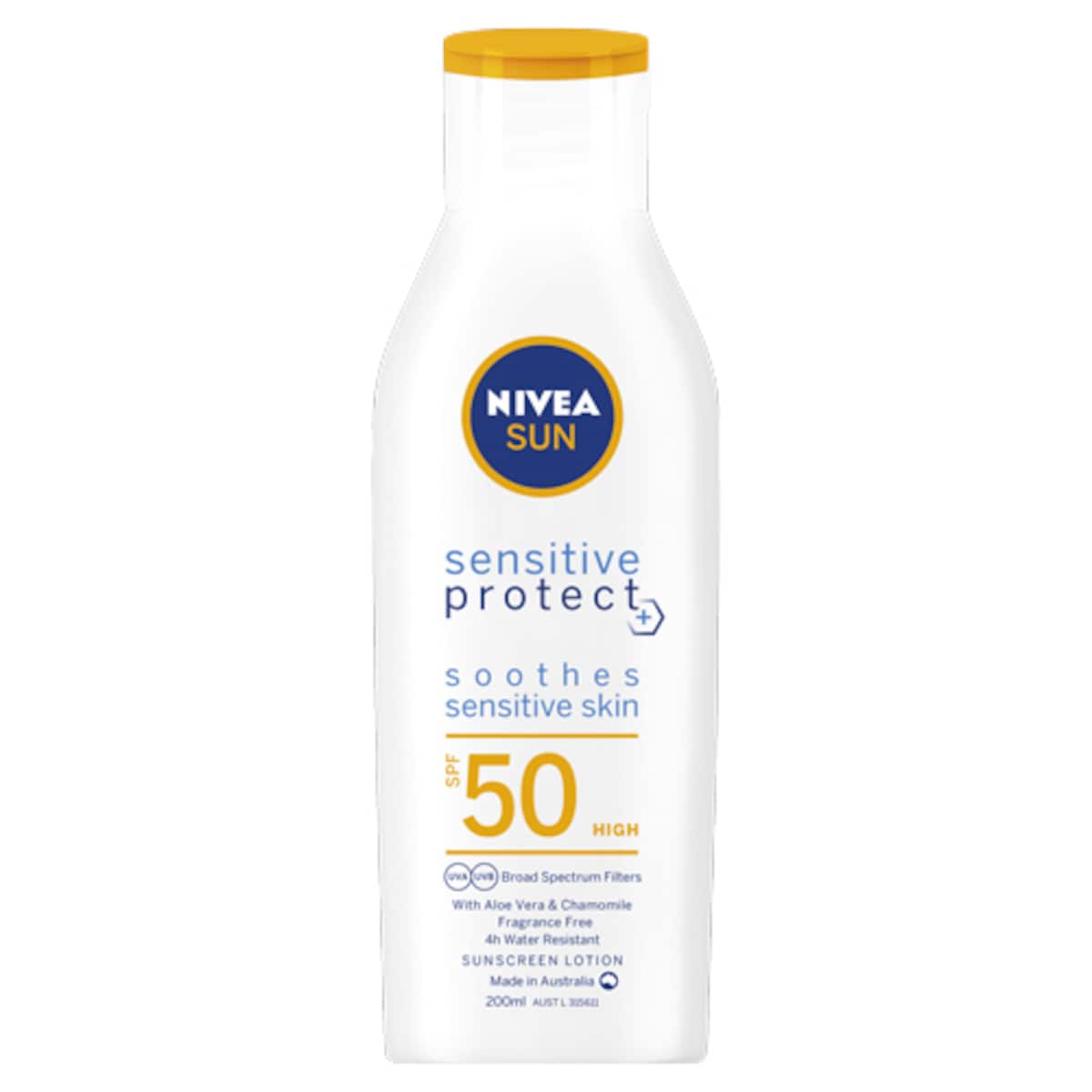 Nivea Sun Sensitive Protect Sunscreen Lotion SPF50 200ml