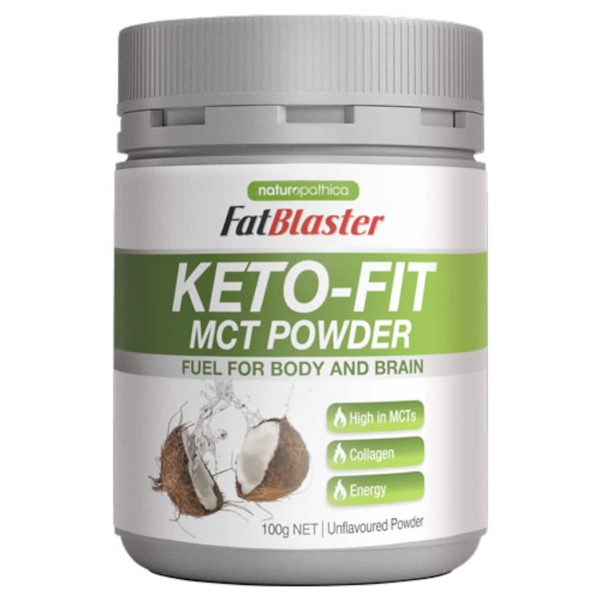 Naturopathica FatBlaster Keto Fit MCT Powder 100g