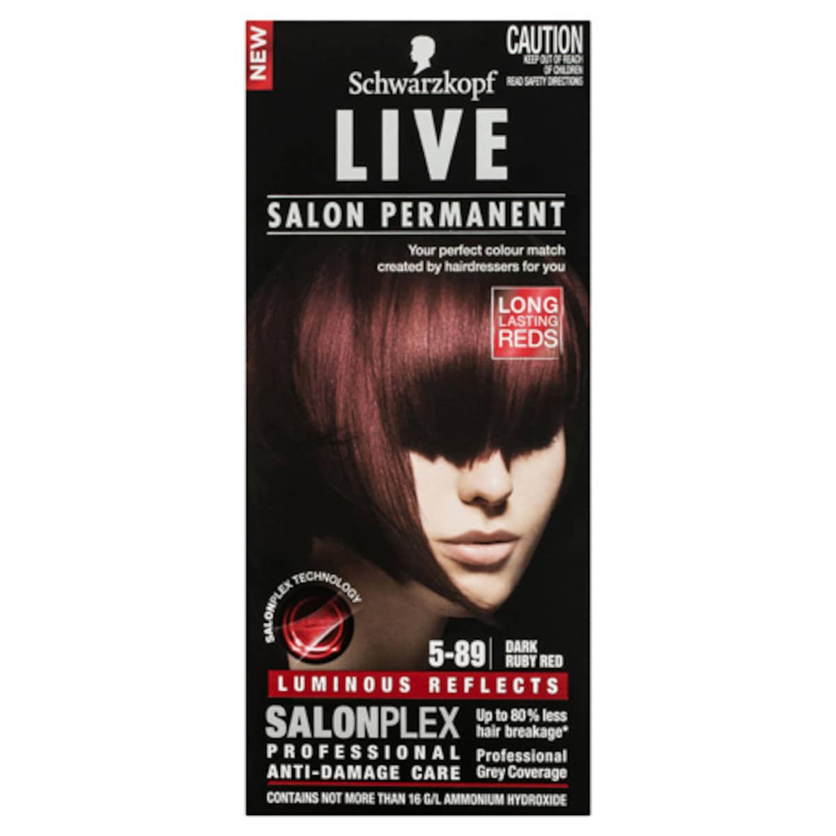 Schwarzkopf Live Salon Permanent 5.89 Ruby Red