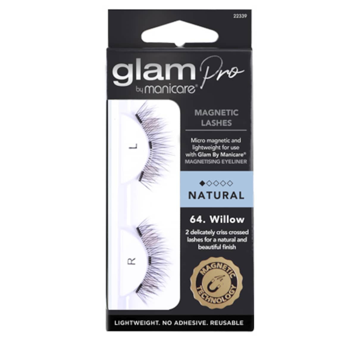 Glam by Manicare Pro Magnetic Lash Willow