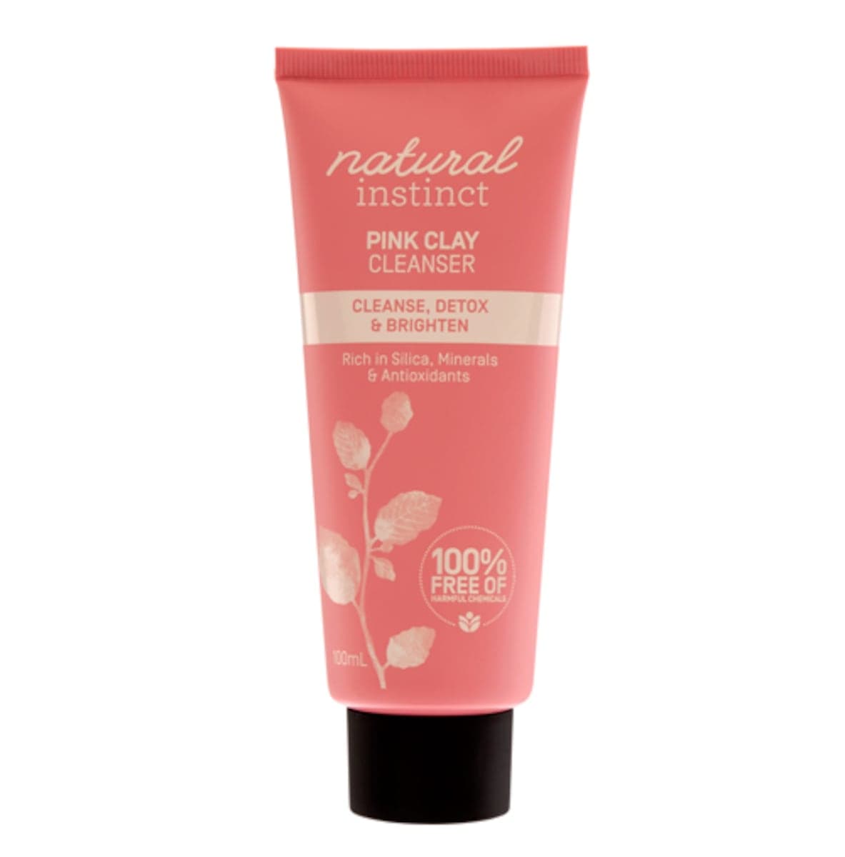 Natural Instinct Pink Clay Cleanser 100ml