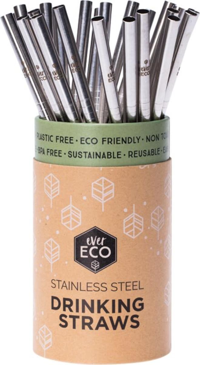 Ever Eco Stainless Streel Straight Straw Single