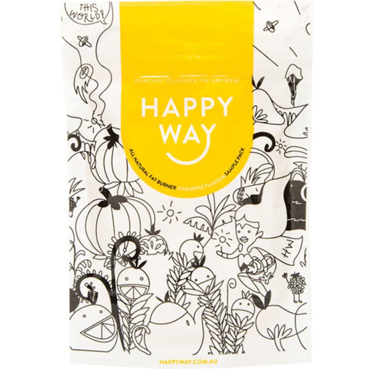 Happy Way Fat Burner Pineapple 60g