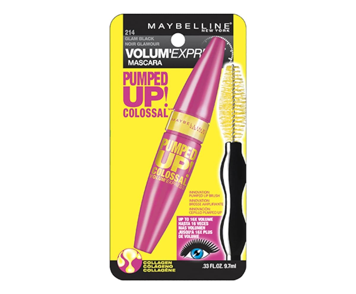 Maybelline Volume Express Pumped Up Colossal Mascara Glam Black