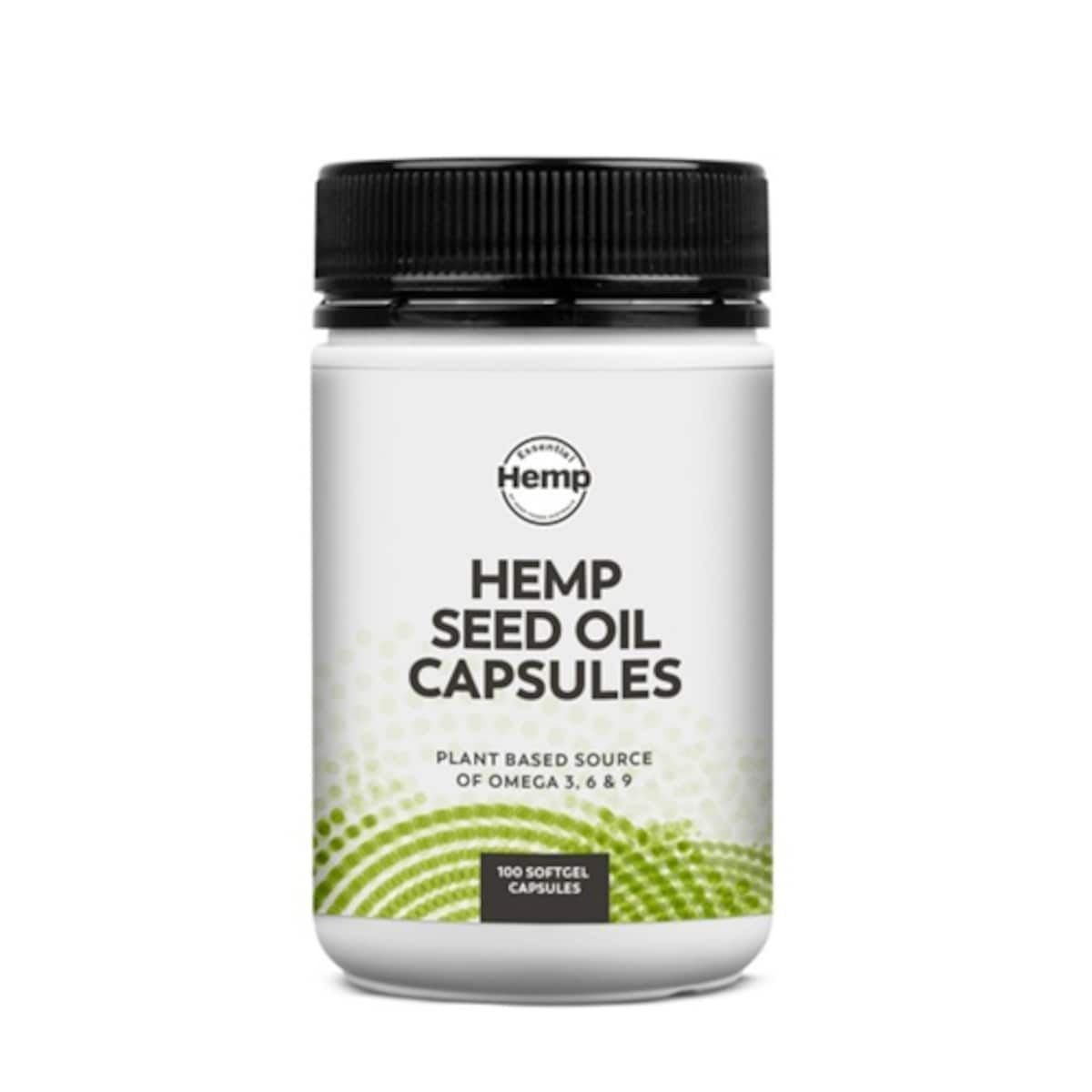 Hemp Foods Australia Hemp Seed Oil 100 Capsules
