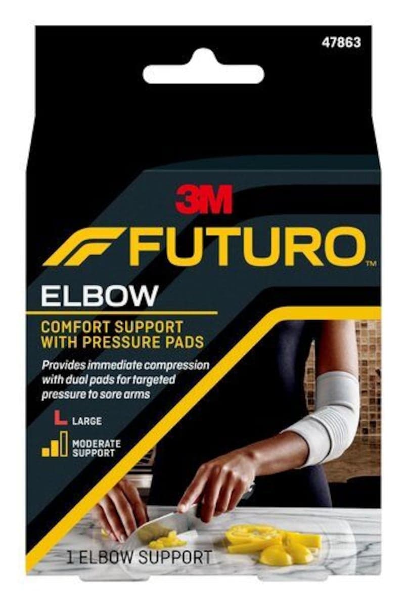 Futuro Comfort Elbow Support with Pressure Pads Large