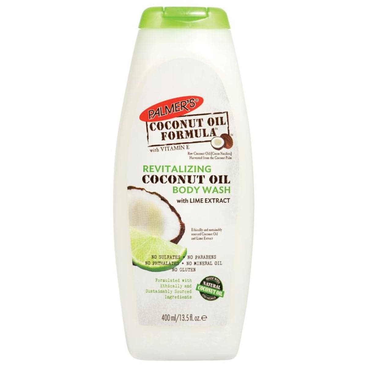 Palmers Coconut Oil Body Wash with Lime Extracts 400ml