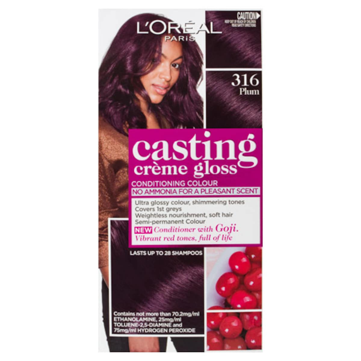 L'Oreal Casting Creme Gloss 316 Plum Hair Colour