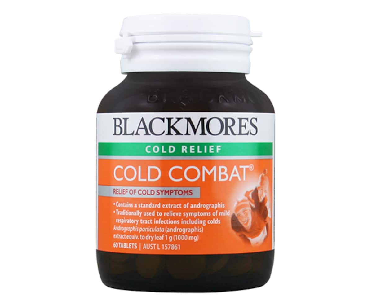 Blackmores Cold Combat 60 Tablets