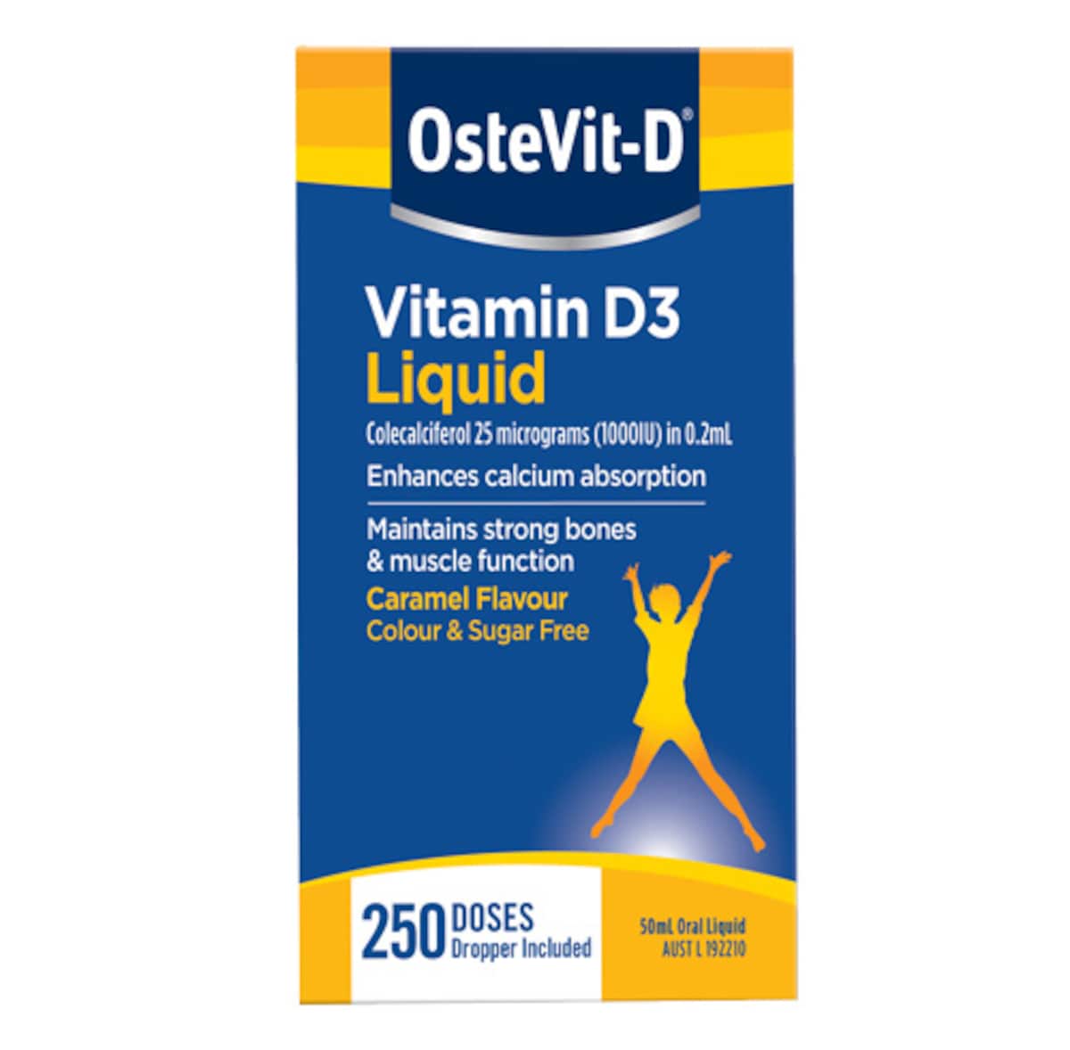 OsteVit-D Adult Vitamin D3 Liquid 50ml