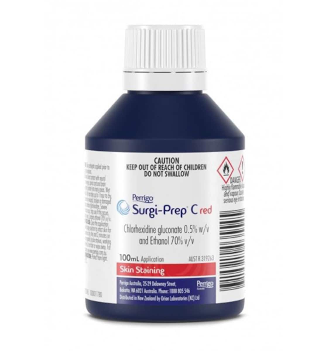 Perrigo Surgi-Prep C Red 100ml