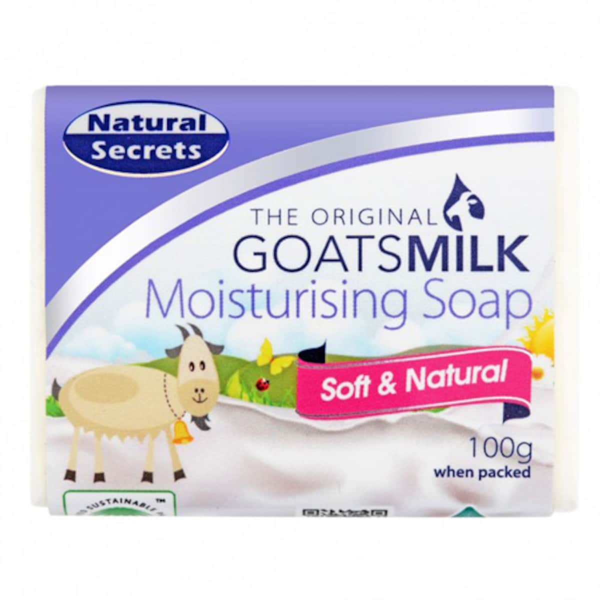 Natural Secrets Goatsmilk Soap 100g