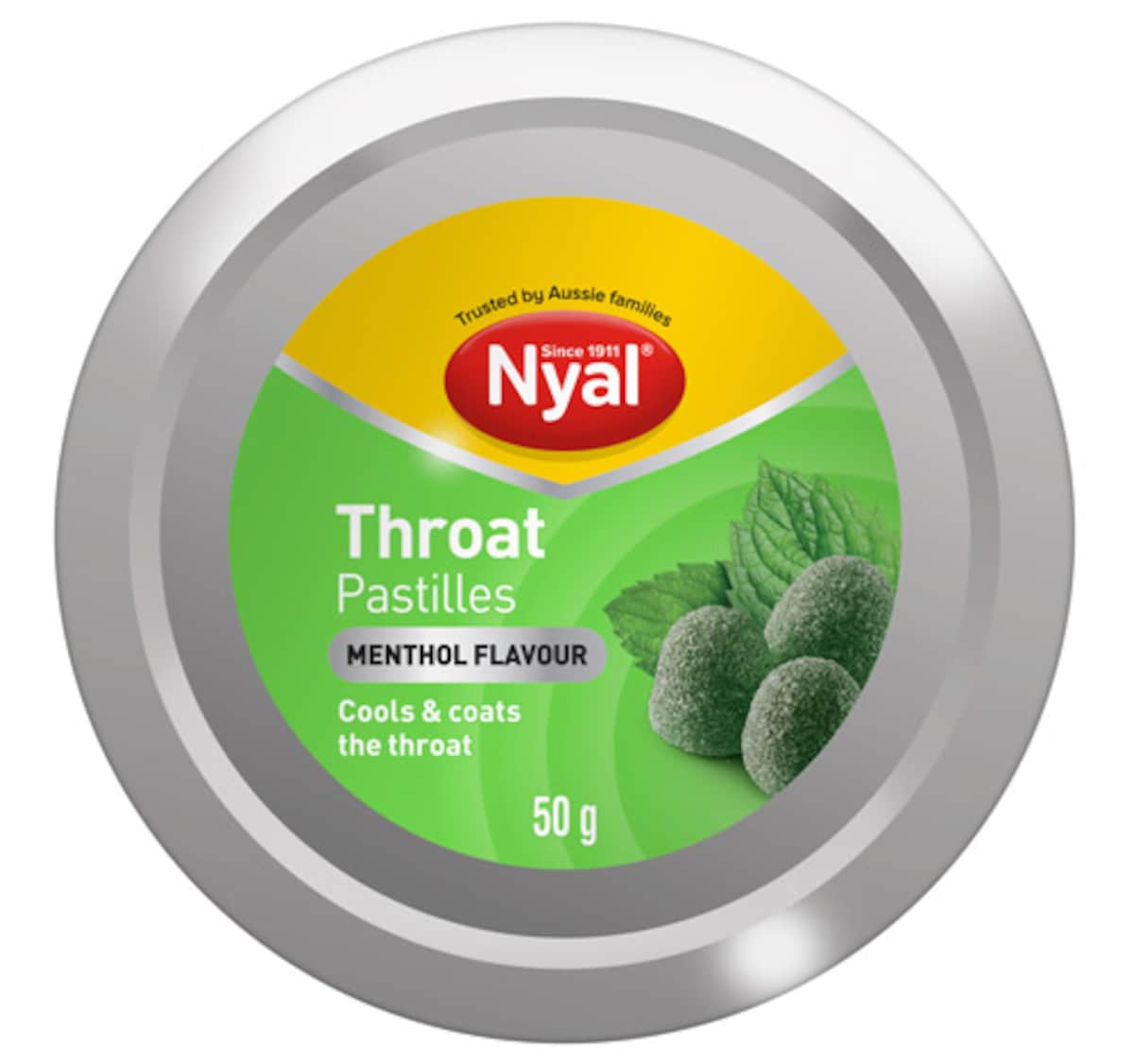 Nyal Menthol Thoat Pastilles 50g