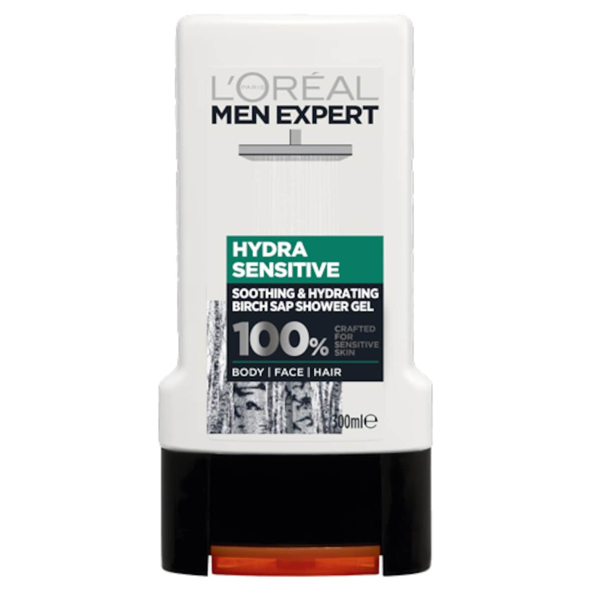 L'Oreal Men Hydra Sensitive Birch Sap Shower Gel 300ml