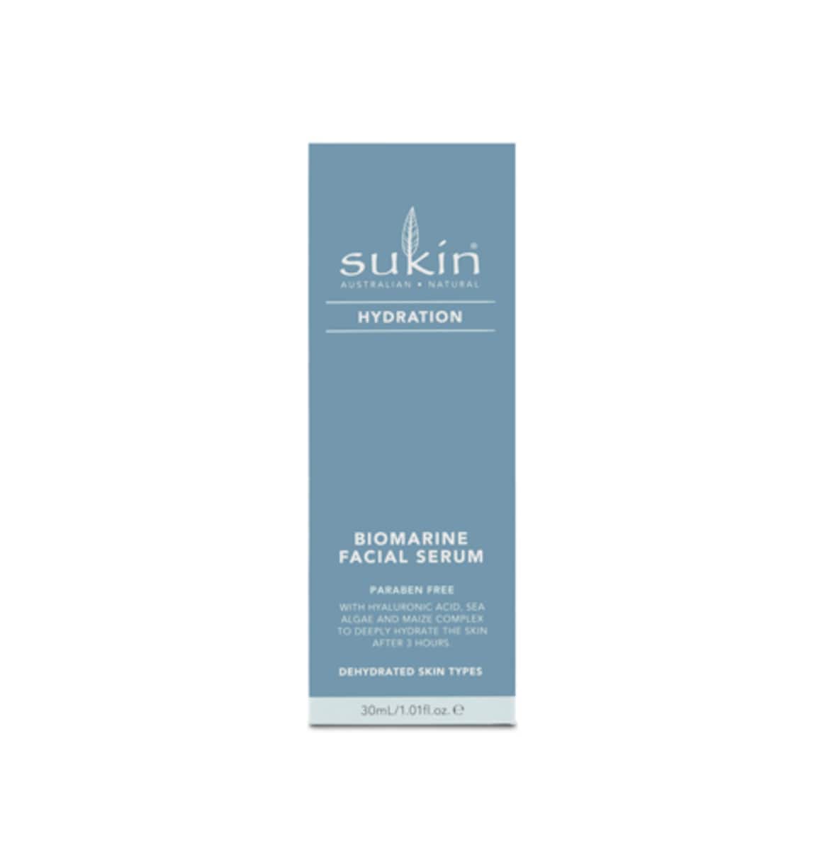 Sukin Hydration Biomarine Facial Serum 30ml