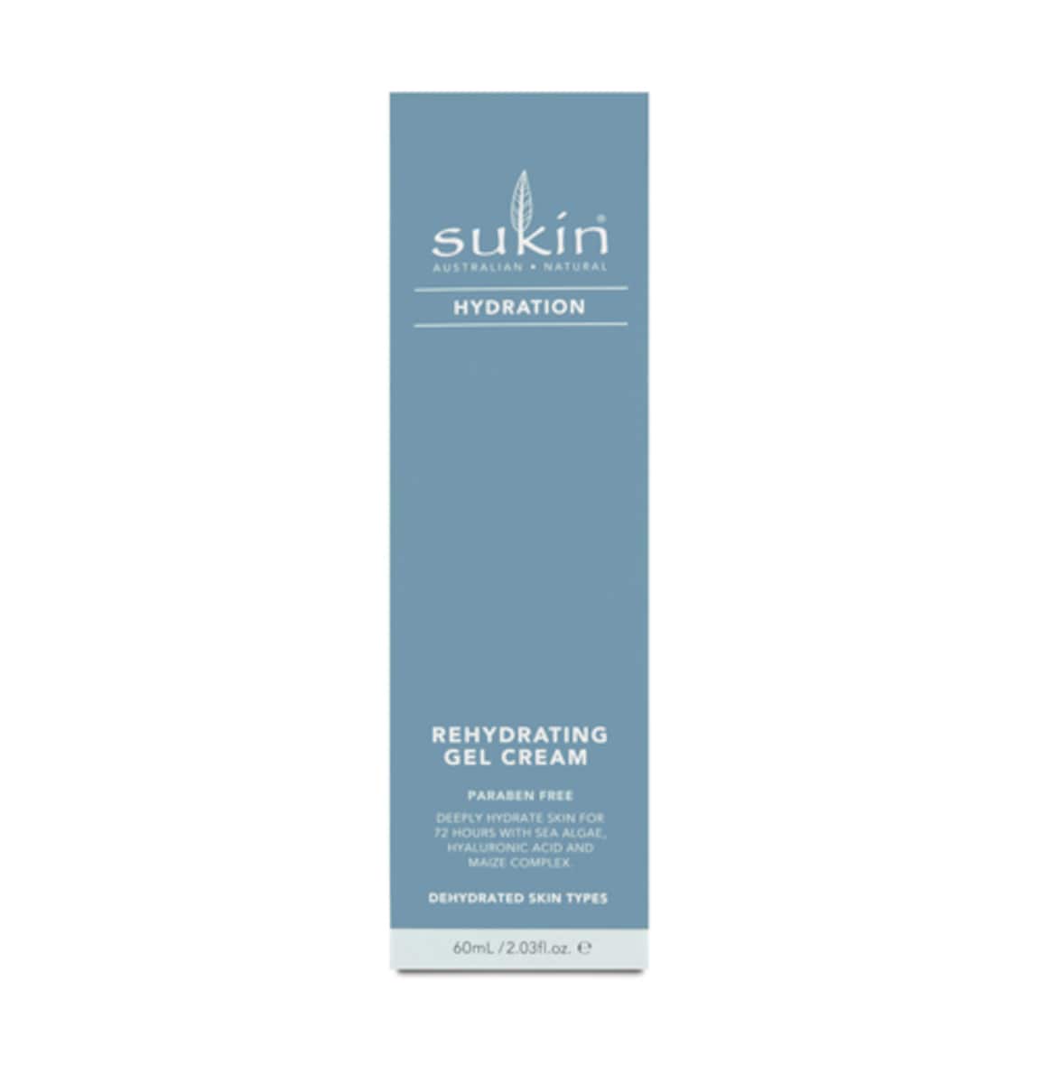Sukin Hydration Rehydrating Gel Cream 60ml