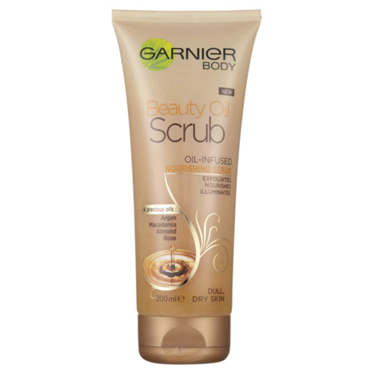 Garnier Body Beauty Oil Nourishing Scrub 200ml