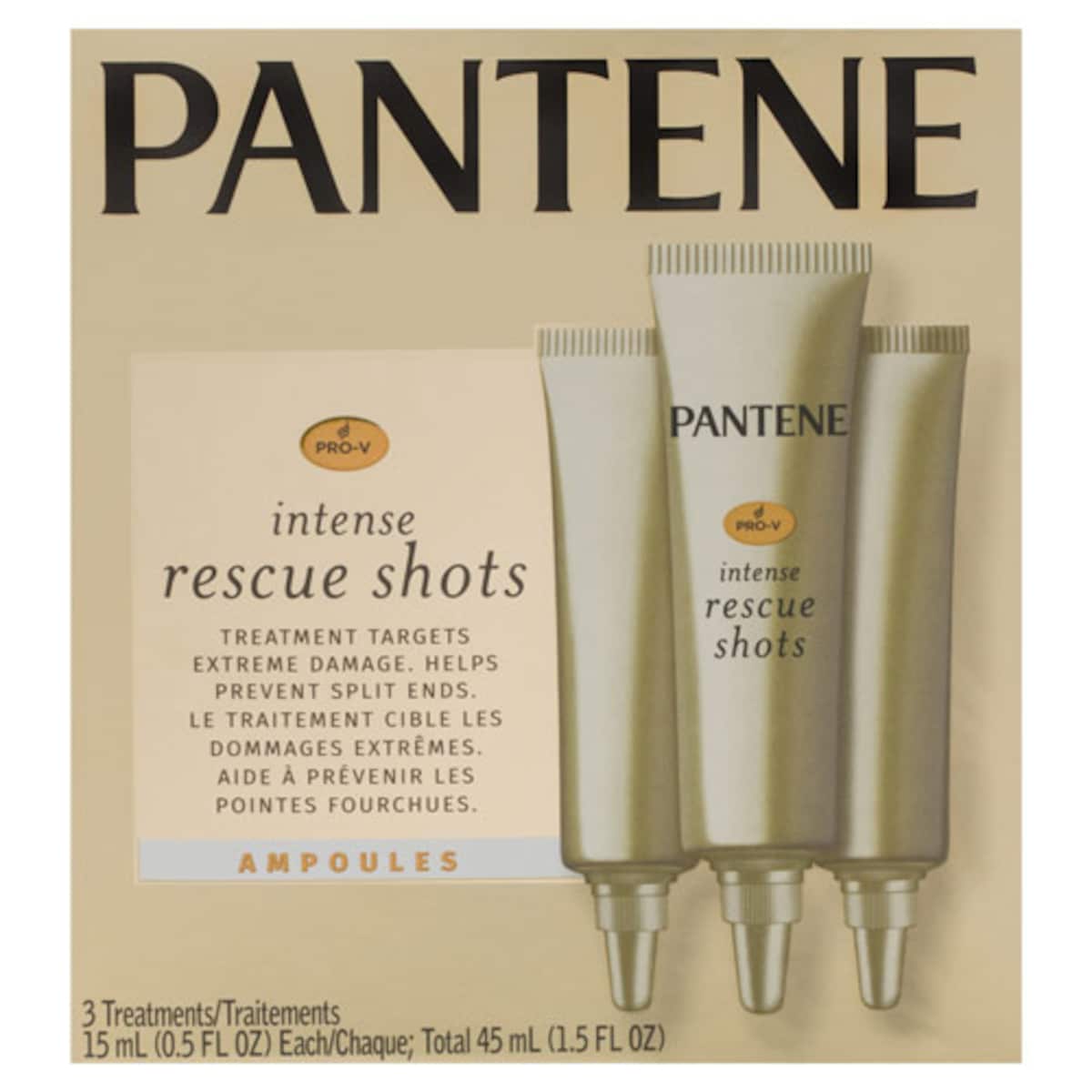 Pantene Pro-V Intense Rescue Shots 15ml x 3 Ampoules