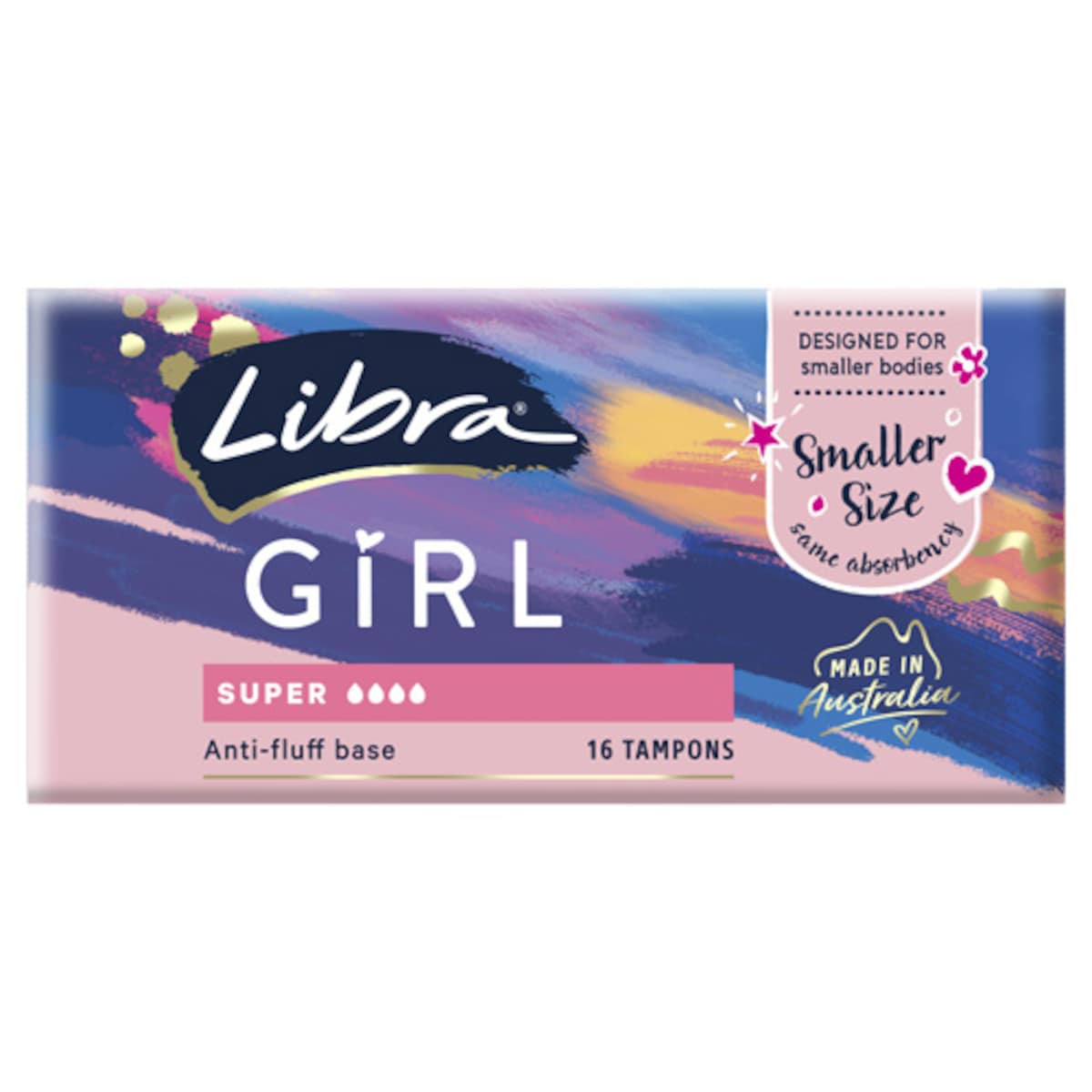 Libra Girl Super Tampons 16 Pack