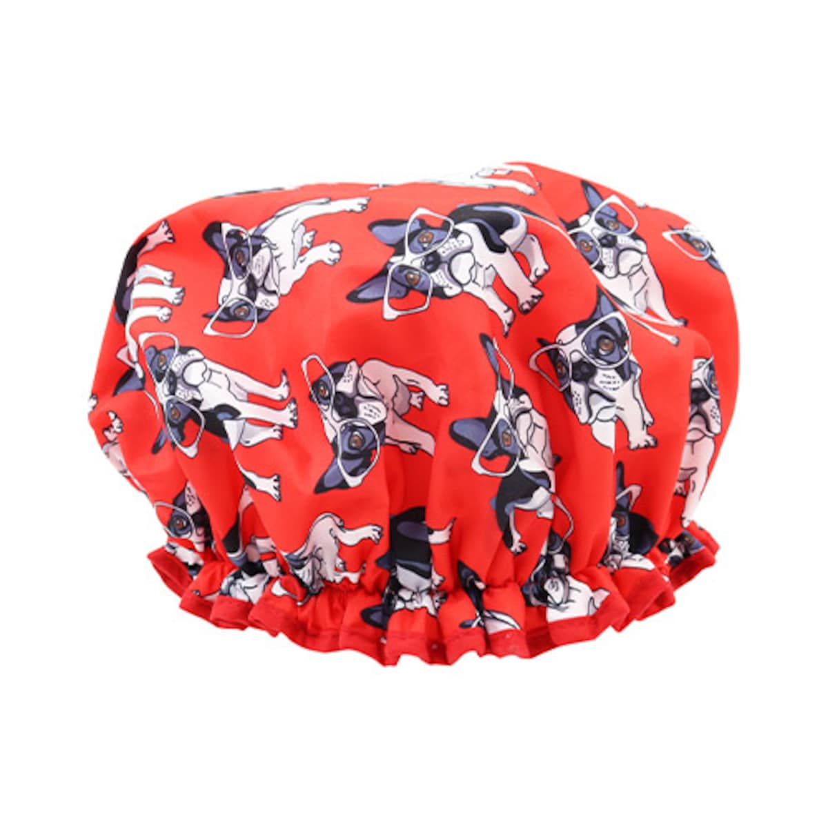 Wicked Sista Shower Cap In Cylinder French Bulldog