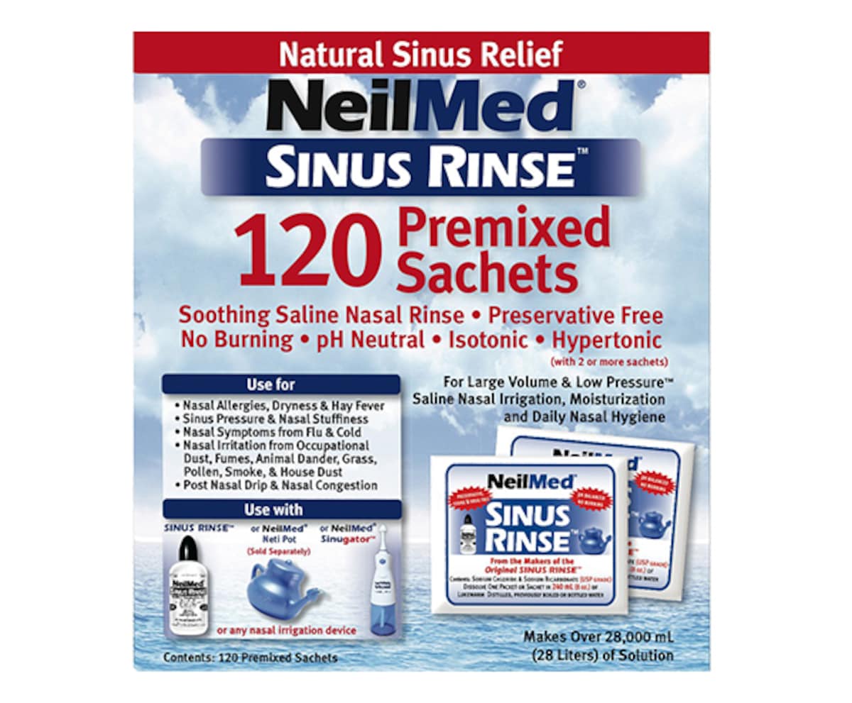 NeilMed Sinus Rinse Premixed 120 Sachets