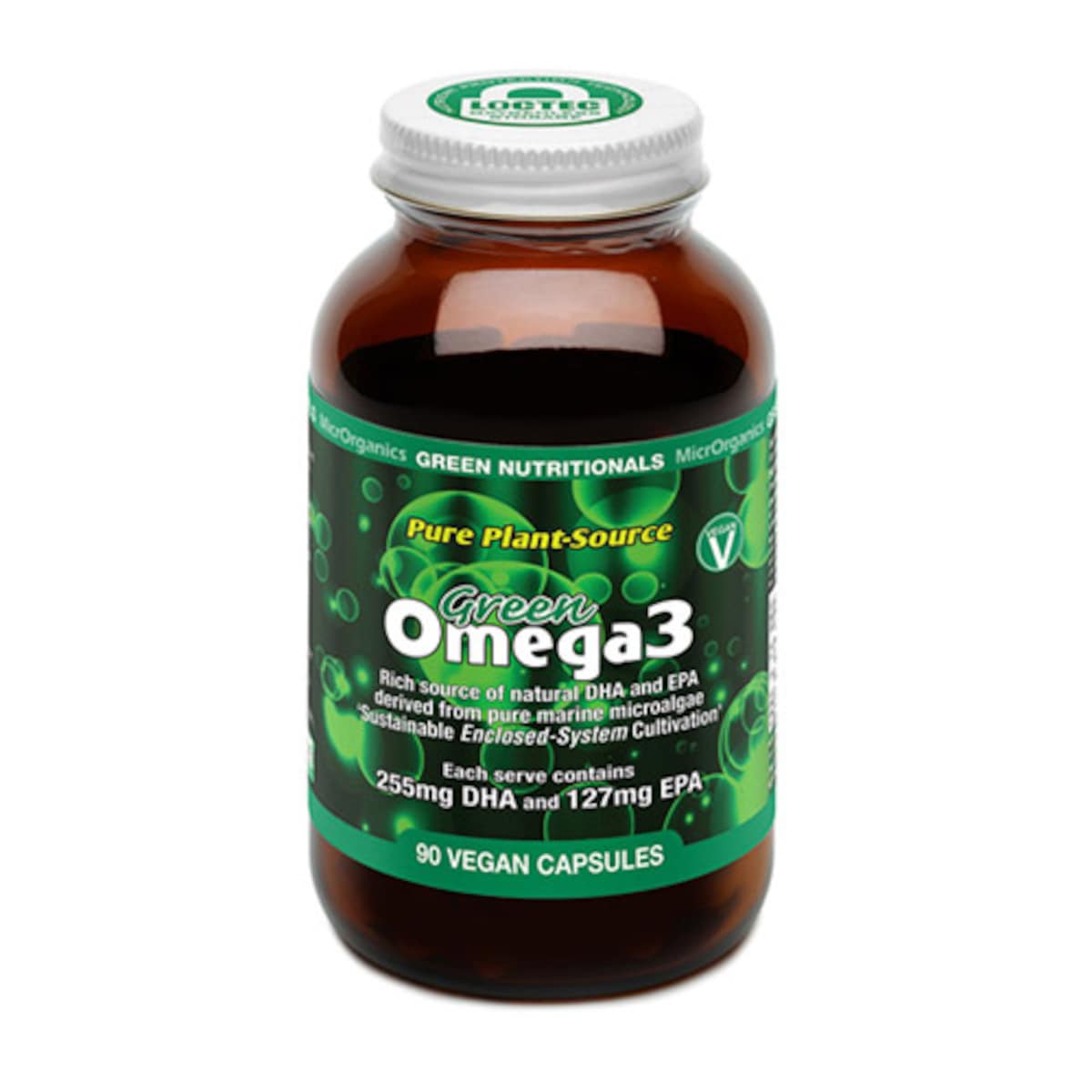 Green Nutritionals Vegan Omega 3 90 Vegan Capsules