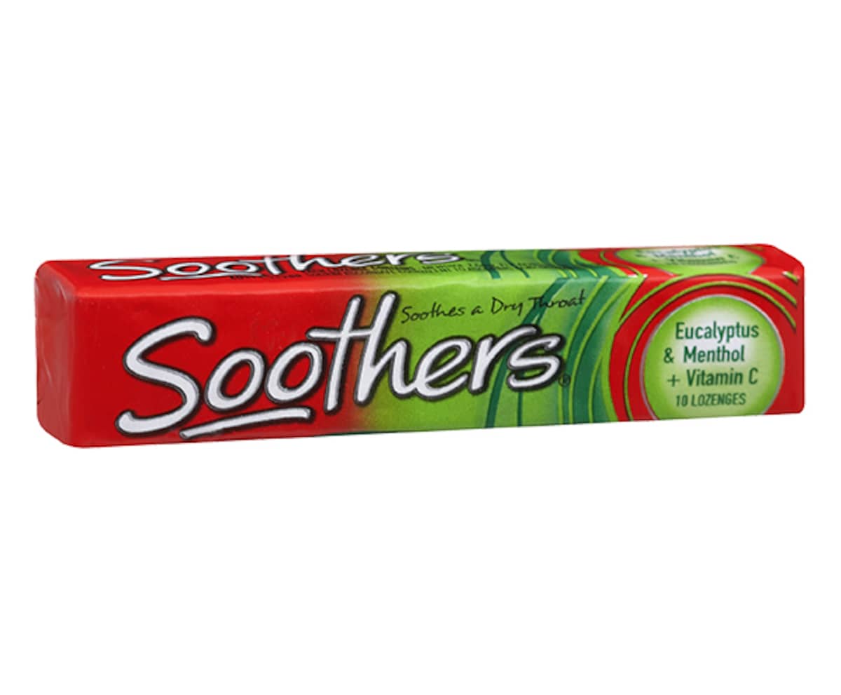 Nestle Soothers Eucalyptus & Menthol Lozenges Stick 10 Pack