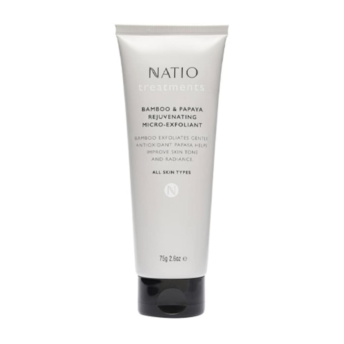 Natio Treatments Bamboo & Papaya Rejuvenating Micro-Exfoliant 75g