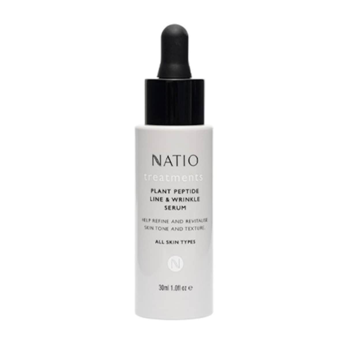 Natio Treatments Plant Peptide Line & Wrinkle Serum 30ml