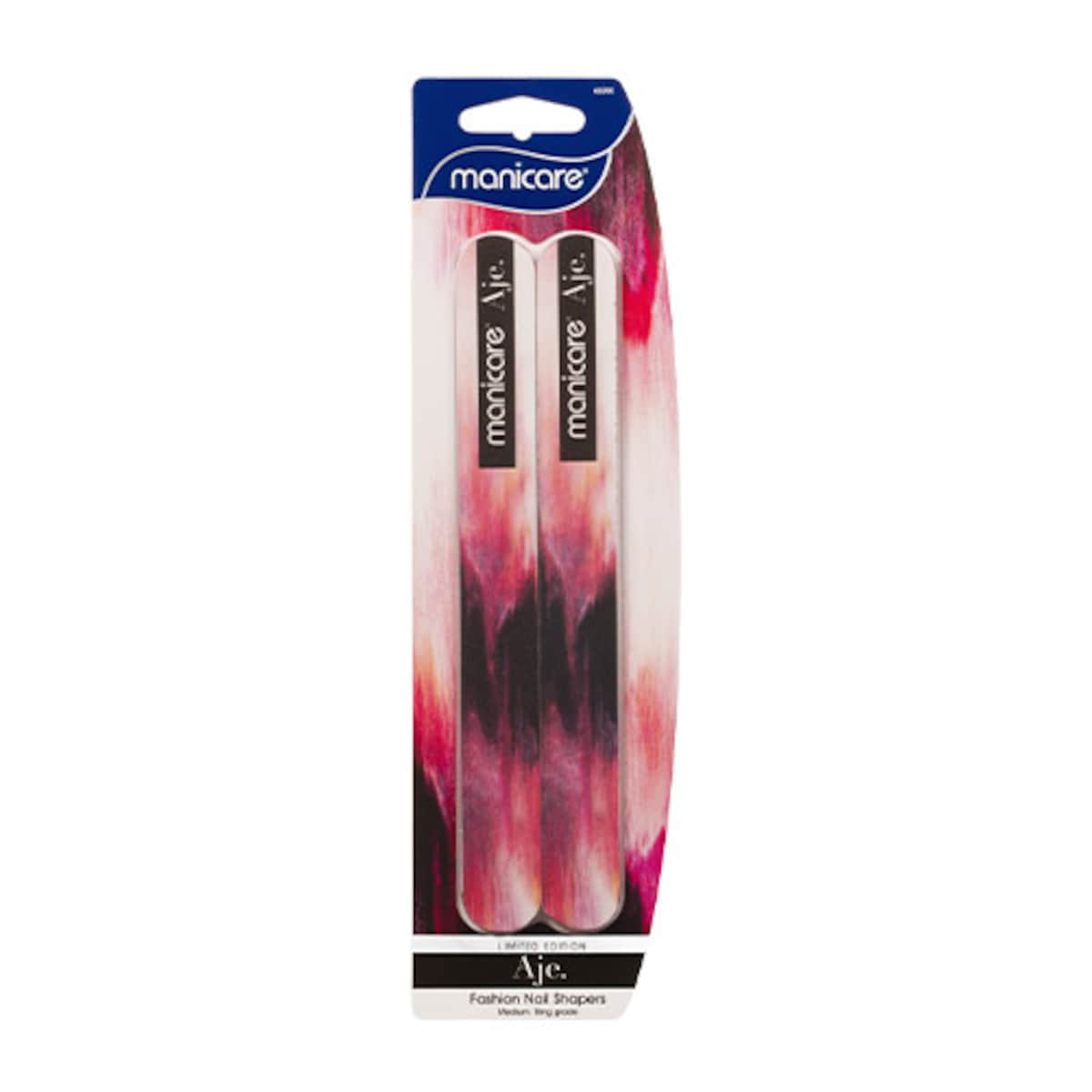 Manicare Nail Shapers Fashion Medium 180mm 2 Pack