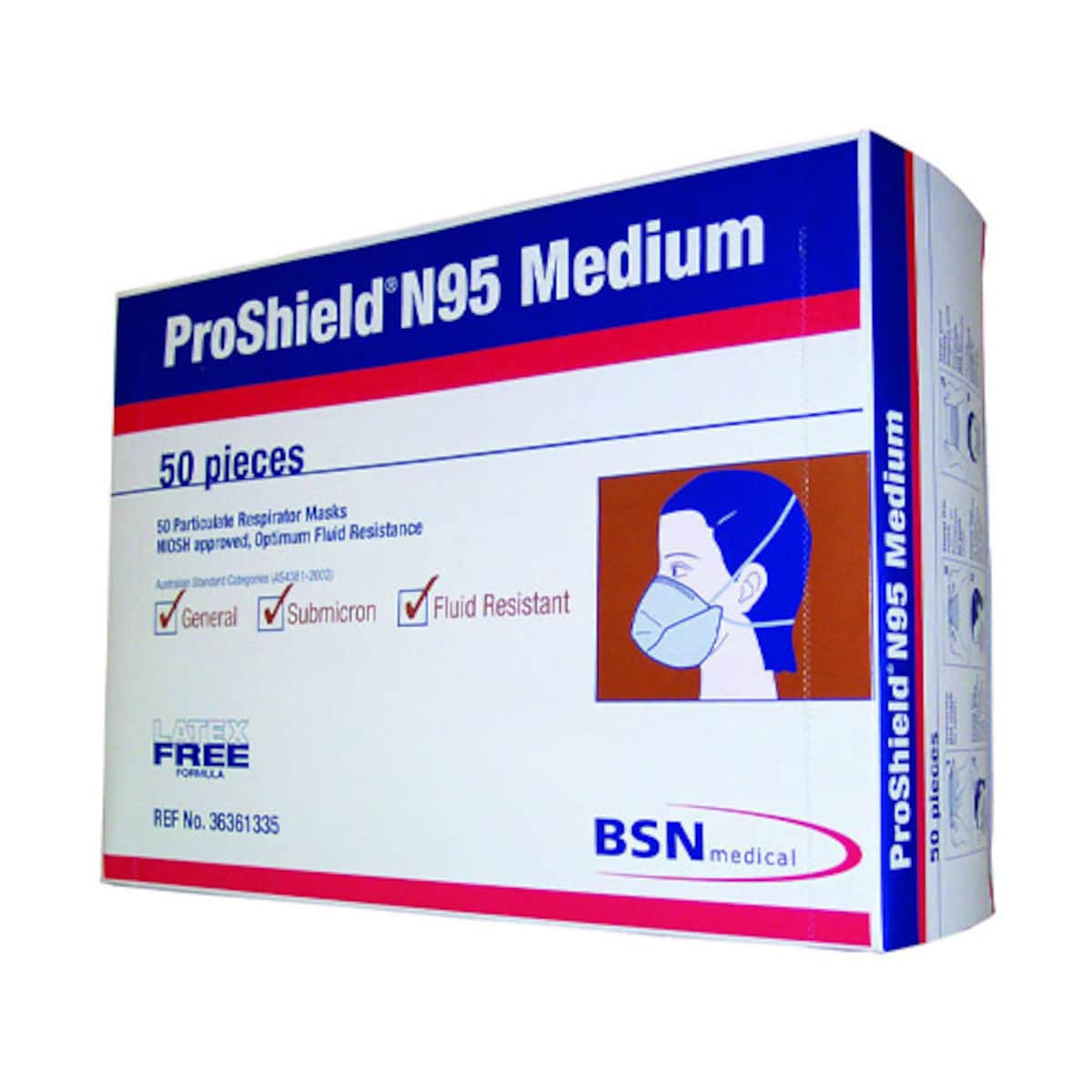 Proshield N-95 Small Mask 50 Pack