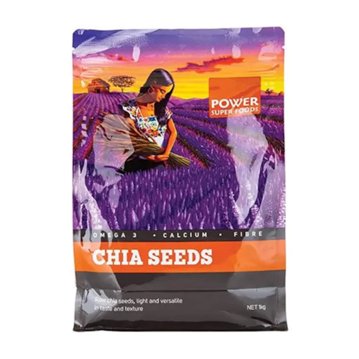 Power Super Foods Chia Seeds 1kg