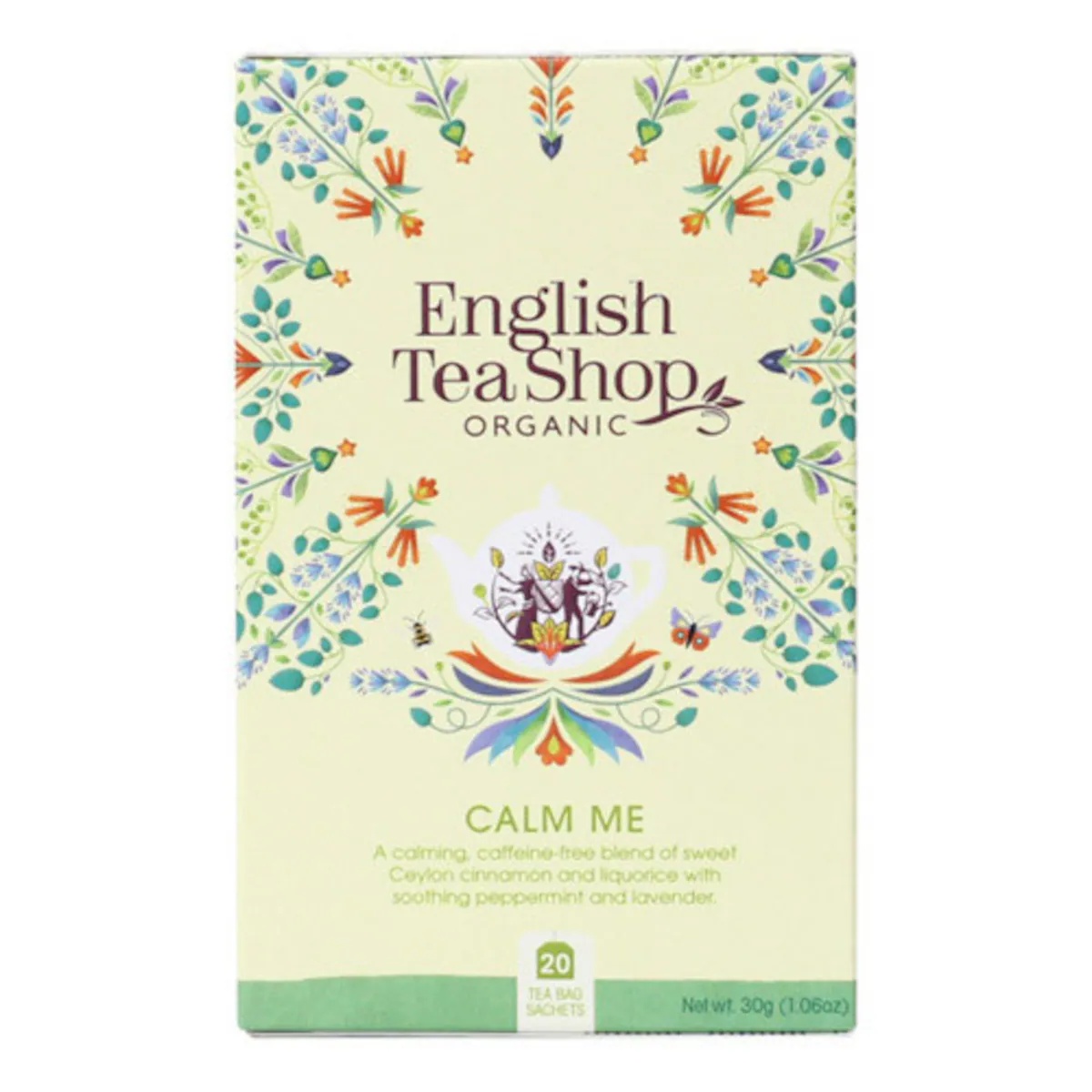 English Tea Shop Organic Wellness Tea Calm Me 20 Teabags