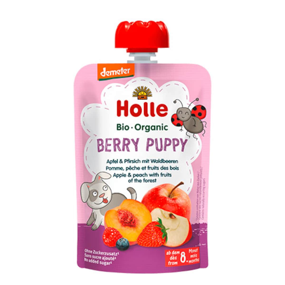 Holle Berry Puppy - Apple & Peach with Fruits of the Forest 100g