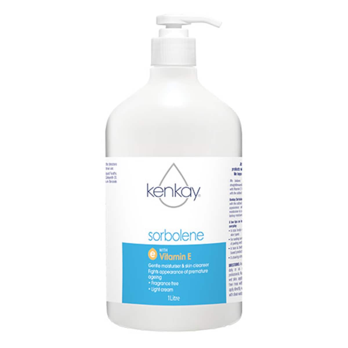 Kenkay Sorbolene with Vitamin E Pump 1 Litre