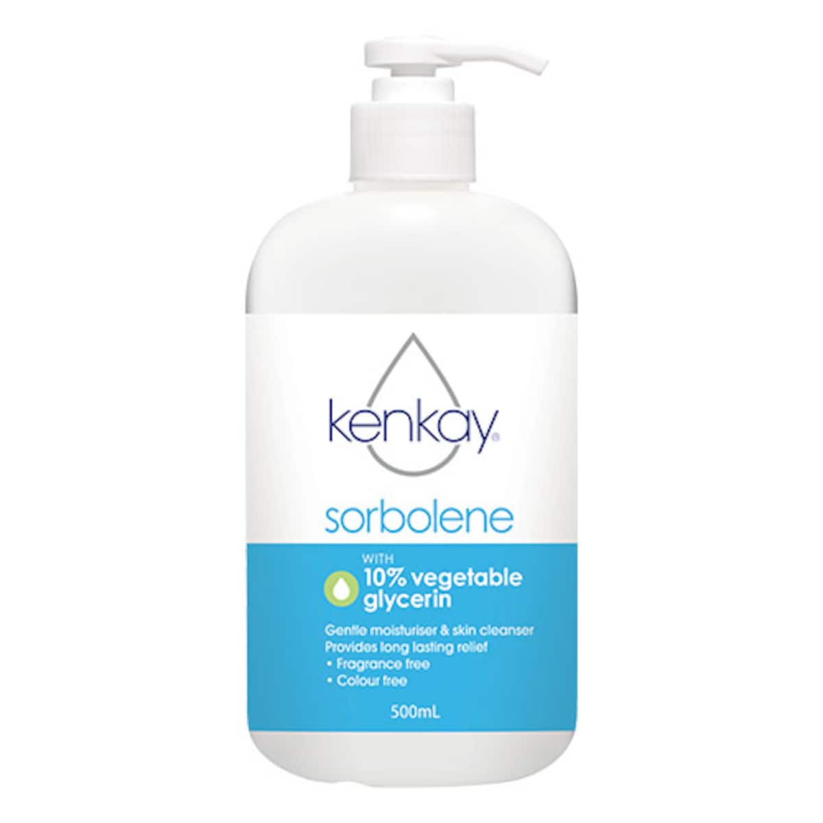 Kenkay Sorbolene with 10% Vegetable Glycerin Pump 500ml