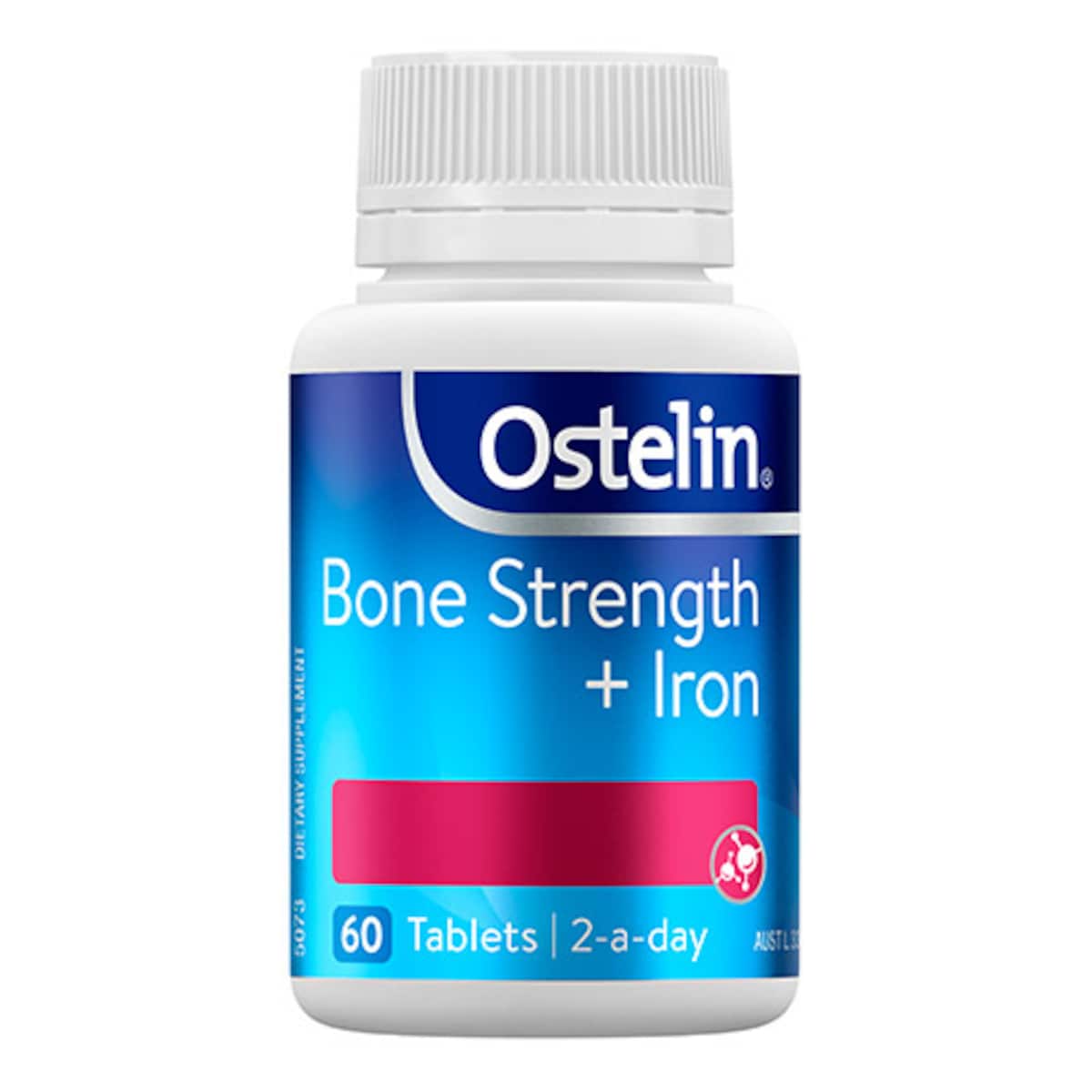 Ostelin Bone Strength + Iron 60 Tablets