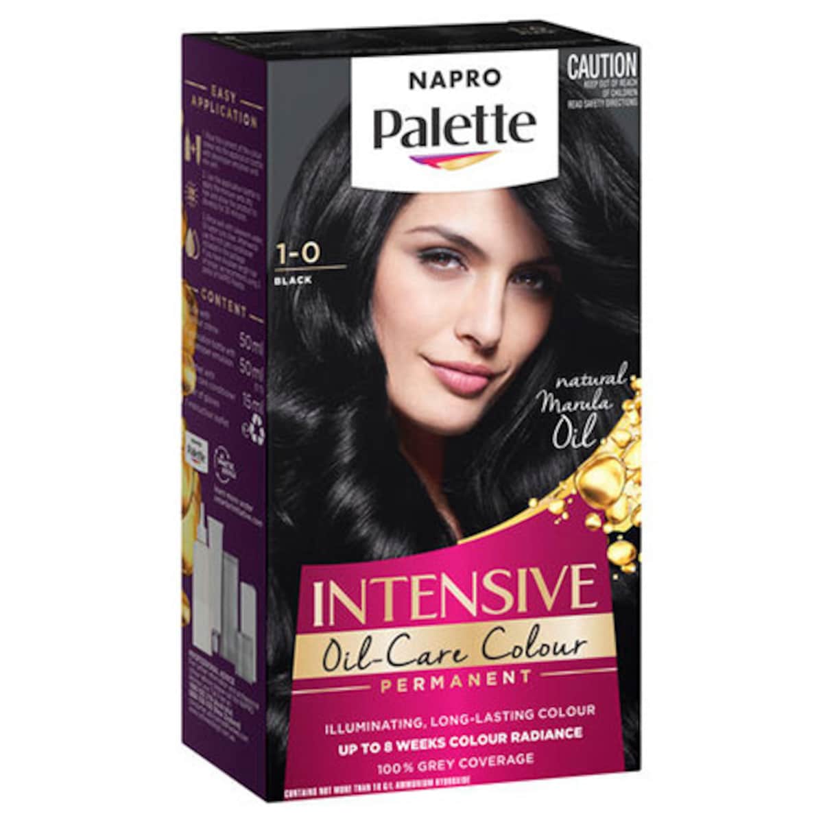 Napro Palette Hair Colour 1.0 Black by Schwarzkopf